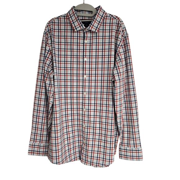 Men's Mizzen + Main Leeward Long Sleeve Button Down Dress Shirt | Size XL Trim - Picture 1 of 10